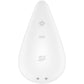 SATISFYER - ВИБРАТОР DEW DROP LAY-ON БЕЛЫЙ