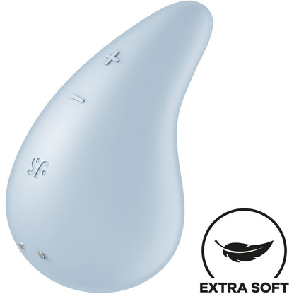 SATISFYER - ВИБРАТОР DEW DROP LAY-ON БЕЛЫЙ