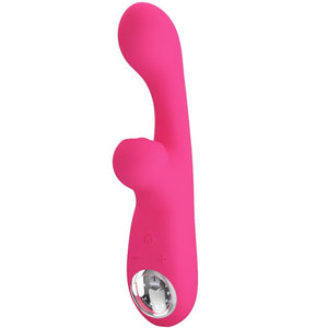 PRETTY LOVE - SKYLAR PINK STIMULATOR VIBRATOR - LoveYou.lv