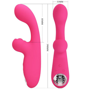 PRETTY LOVE - SKYLAR PINK STIMULATOR VIBRATOR - LoveYou.lv