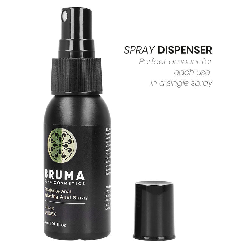 BRUMA Relaxing Anal Spray Unisex 30ml - Spray Dispenser for Comfortable Intimate Experiences