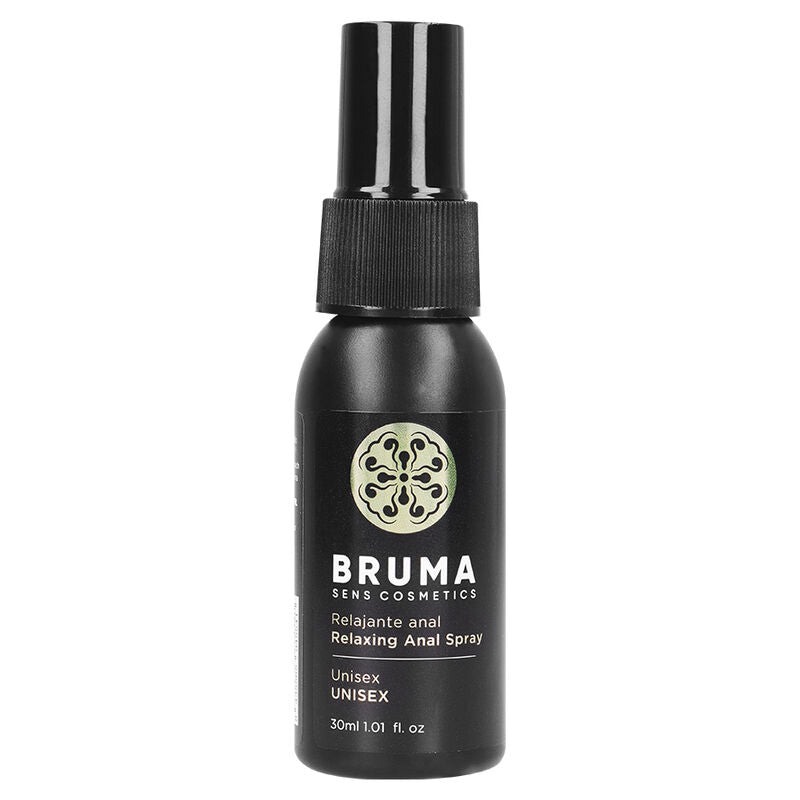 BRUMA Relaxing Anal Spray 30ml bottle for unisex intimate comfort