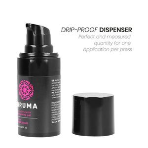 BRUMA Bubblegum Flavor Intensifying Balm 15ml with drip-proof dispenser cap.