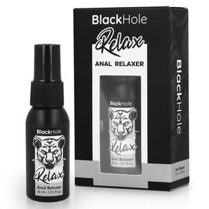 Melnais caurums - anālais relaksētājs aerosola pētnieks 30 ml