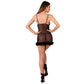 LIVCO CORSETTI FASHION - КОМПЛЕКТ ZERUNAM BABYDOLL + ЧЕРНЫЕ СТРИНГИ