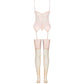LIVCO CORSETTI FASHION — PERSINNE PEACH SET KORSETS + BIKSĪTES + ZEĶES