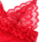 SUBBLIME - SATIN BABYDOLL AR MEŽĢĪŅU RED S/M