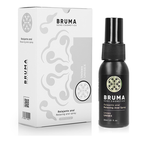 BRUMA Relaxing Anal Spray Unisex 30ml with packaging; intimate comfort and relaxation enhancing spray.