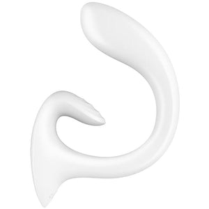 APMIERINĀTĀJS - G FOR DIEVIETE 1 ZAĶIS VIBRATORS, BALTS