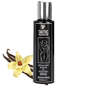 EROS-ART - NATURĀLĀ TANTRISKĀ MASĀŽAS EĻĻA UN AFRODIZIAKA VANIĻĻA 100 ml