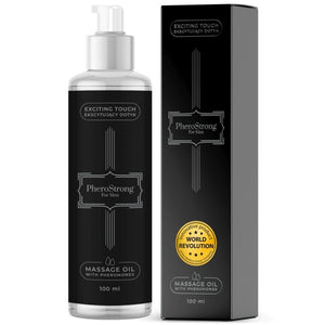 PHEROSTRONG - MASSAGE OIL FOR MEN 100 ML LoveYou.lv