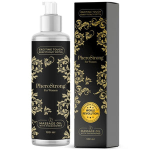 PHEROSTRONG - MASSAGE OIL FOR WOMEN 100 ML LoveYou.lv