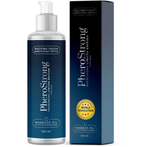 PHEROSTRONG - MASSAGE OIL LIMITED EDITION FOR MEN 100 ML LoveYou.lv