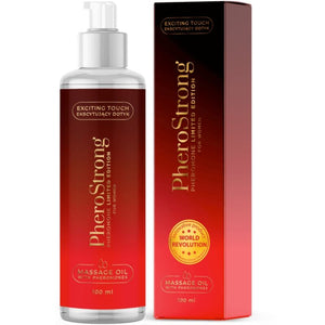 PHEROSTRONG - MASĀŽAS EĻĻA IEROBEŽOTS IZDEVUMS SIEVIETĒM 100 ML