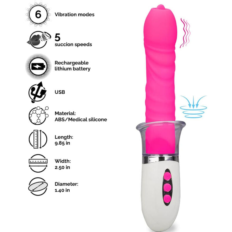 ARMONY - LIBERTY VIBRATOR & THRUSTING WITH TONGUE - LoveYou.lv