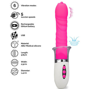 ARMONY - LIBERTY VIBRATOR & THRUSTING WITH TONGUE - LoveYou.lv
