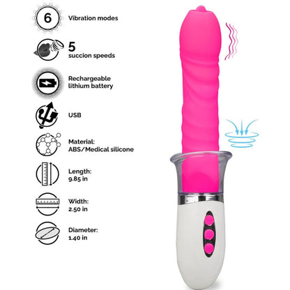 ARMONY - LIBERTY VIBRATOR & THRUSTING WITH TONGUE - LoveYou.lv
