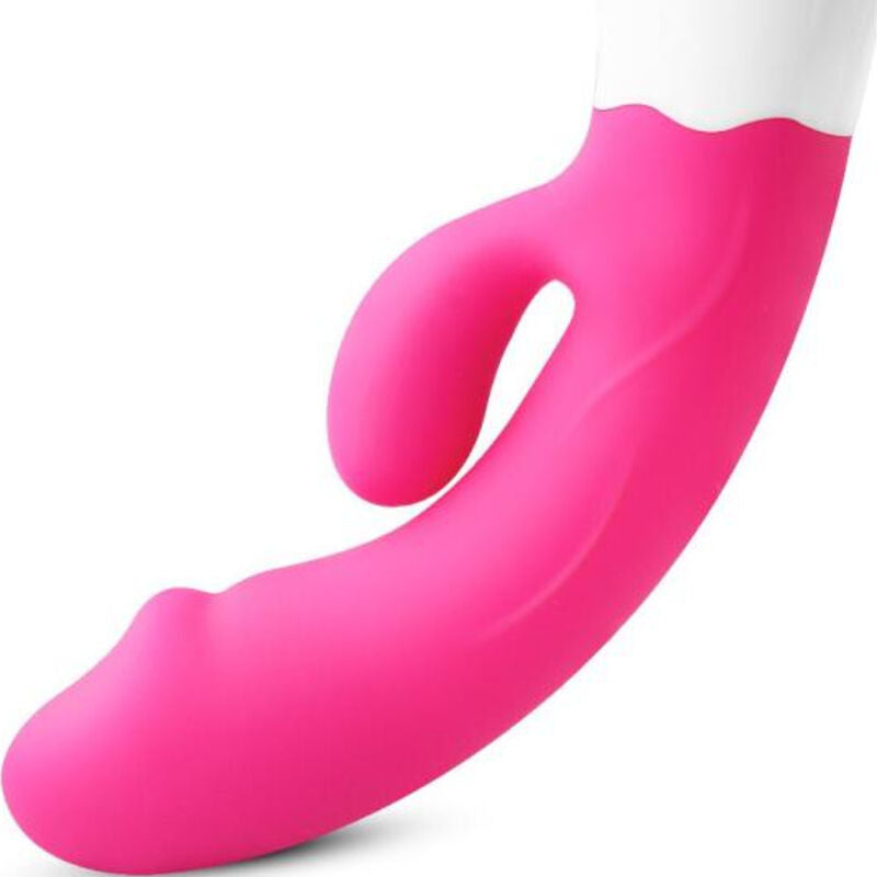 ARMONY - HAPPY VIBRATOR & RECHARGEABLE FUCHSIA STIMULATOR - LoveYou.lv