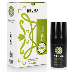 BRUMA Liquid Vibrator in Watermelon Flavor 15ml packaging