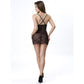 LIVCO CORSETTI FASHION - ALDANA LC 20206 БЭБИДОЛЛ + СТРИНГИ ЧЕРНЫЙ S/M