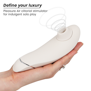 WOMANIZER - PREMIUM 2 CLITORAL STIMULATOR WARM GRAY WOMANIZER
