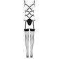 LIVCO CORSETTI FASHION - THIARA LC 20213 KOMPLEKTS BODY + ZEKAS MELNAS S/M