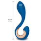 G-VIBE — GPOP 2 G UN P PUNKTA VIBRATORS INDIGO BLUE