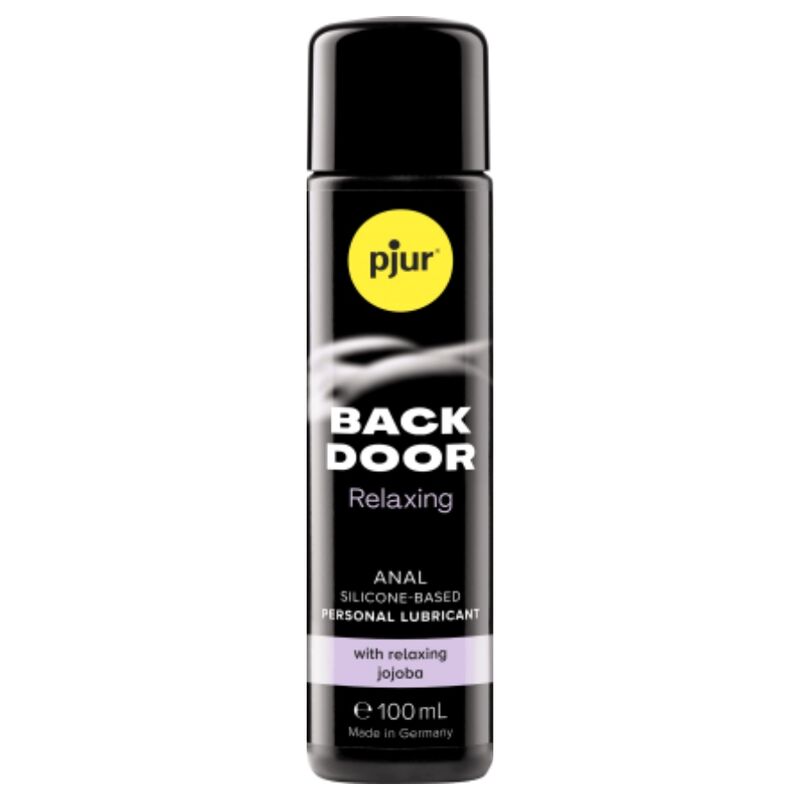 Pjur Back Door Anal Relaxing Silicone-Based Personal Lubricant with Jojoba, 100mL bottle