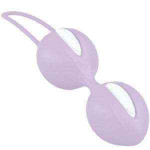 FUN FACTORY - SMARTBALLS DUO PELVIC BALLS BALTS / PASTEL LILAC