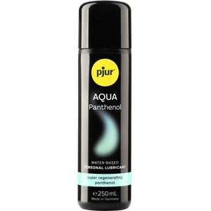 pjur AQUA Panthenol 250 ml water-based lubricant bottle