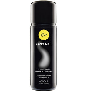 Pjur Original Silicone Lubricant 500ml bottle, long-lasting and silky, perfect for maximum enjoyment and intimate hours.