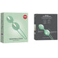FUN FACTORY — SMARTBALLS DUO PELVIC BALLS WHITE / GREEN PISTACHIO