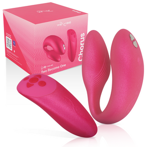 WE-VIBE - CHORUS ВИБРАТОР ДЛЯ ПАР С КОНТРОЛЕМ СЖАТИЯ РОЗОВЫЙ