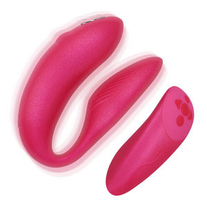 WE-VIBE - CHORUS ВИБРАТОР ДЛЯ ПАР С КОНТРОЛЕМ СЖАТИЯ РОЗОВЫЙ