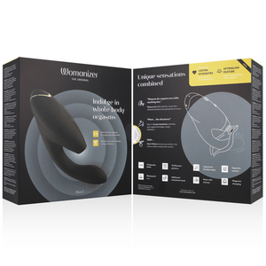 WOMANIZER - DUO 2 STIMULATOR BLACK WOMANIZER