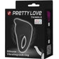 PRETTY LOVE - ВИБРАТОР-КОЛЬЦО-НАПОРШОК ЧЕРНЫЙ