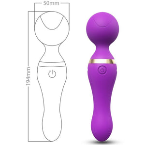 ARMONY — FREEZA MASĀŽIS UN VIBRATORS SUPER FLEXIBLE HEAD PURPLE