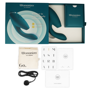 WOMANIZER - DUO 2 STIMULATOR BLUE PETROL WOMANIZER