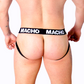 MACHO - MX27GR JOCK КОЖАНАЯ СЕРАЯ БЕЖЕВАЯ S