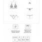 Diagram of LIVCO CORSETTI Fashion Jimena bra and thong set, showcasing flexible material and neck lacing details in black.