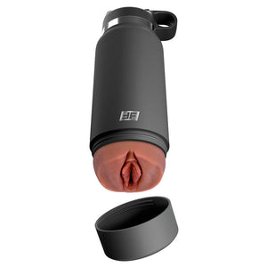 PDX PLUS — FUCK FLASK VAGINE DISKRĒTS STROKER BRŪNAS MODELIS 2