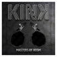 KINK - FAUX FUR BALL NIPPLE CLAMP BLACK 6 CM