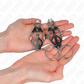 KINK - O-RING ЯПОНСКИЕ ЗАЖИМЫ ДЛЯ СОСКА CLOVER СЕРЕБРИСТЫЕ