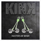 KINK - LUMINOUS SKULL NIPPLE CLAMPS WITH RING BELLS ADJUSTABLE GREEN / SILVER