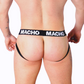 MACHO - MX26X1 JOCK GRID БЕЛЫЙ S