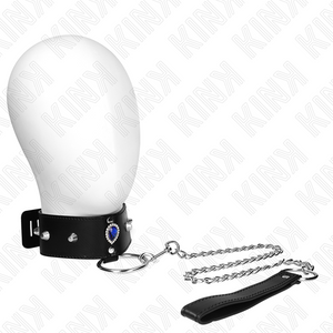 KINK - NECKLACE 65 CM WITH STRAP WITH BLUE DIAMONDS ADJUSTABLE 36-43 CM X 5 CM LoveYou.lv