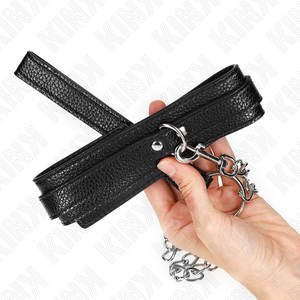 KINK - SNAKE PATTERN NECKLACE WITH LEASH 65 CM LoveYou.lv
