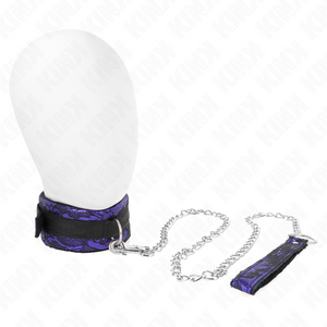 KINK - SHORT VELVET LACE NECKLACE WITH BELT 105 CM WITH NYLON TRIM 44 X 5.5 CM LoveYou.lv