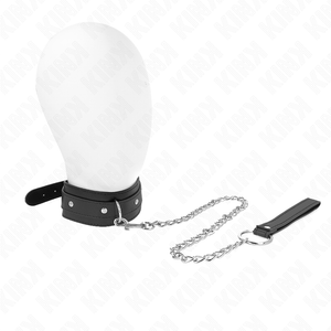 KINK - NECKLACE WITH LEASH 65 CM 1 RING ADJUSTABLE 38-49 CM X 5 CM LoveYou.lv
