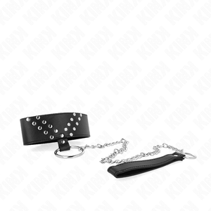 KINK - NECKLACE WITH BELT 65 CM WITH V RIVET ADJUSTABLE 36-43 CM X 5 CM LoveYou.lv